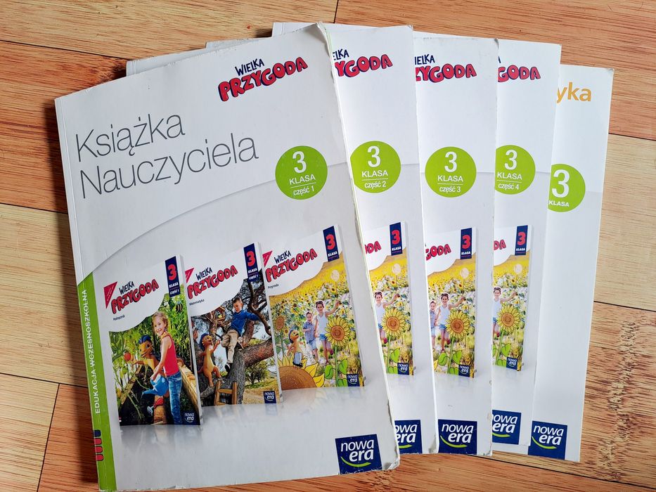 Wielka przygoda klasa 3 książki dla nauczyciela komplet