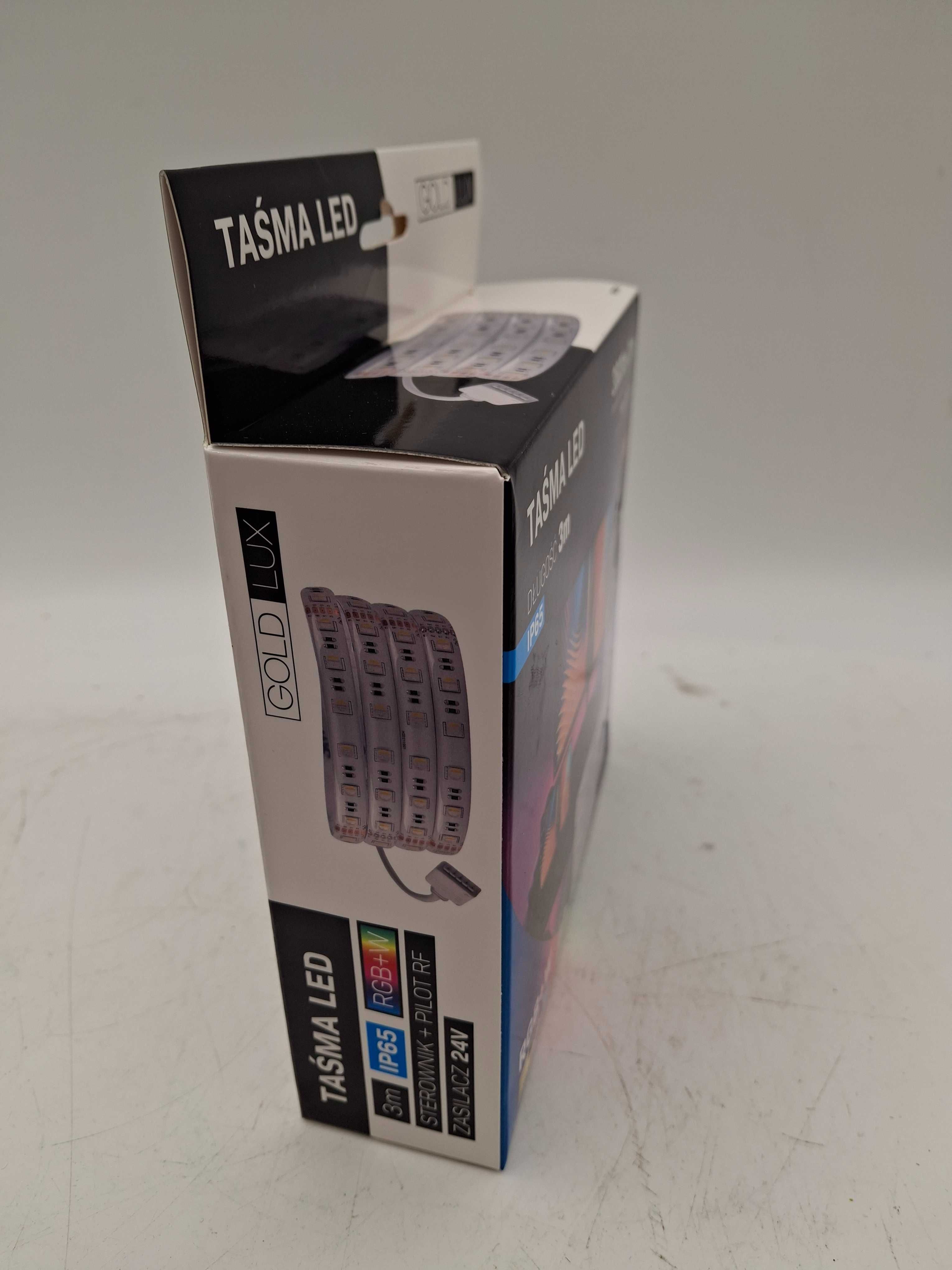 Zestaw pasek LED do monitora Sanico 24 V IP65 RGBW 3 m JAK NOWY!