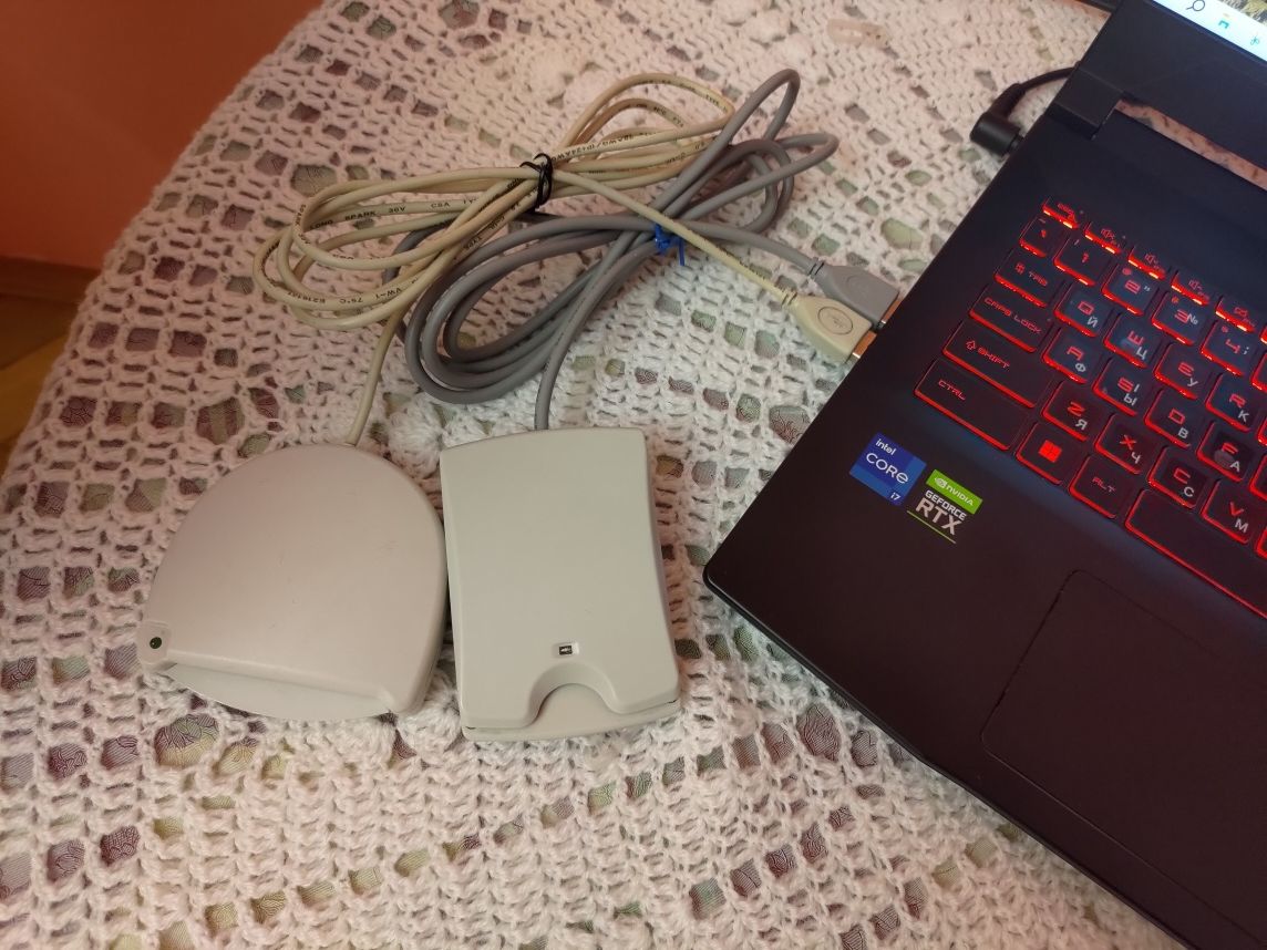 card reader read the smart card КР-378 Smart