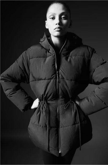 Курта зимняя h&m Пуховик h&m