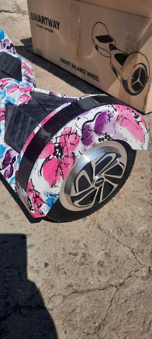 Гіроскутер Smartway Lambo Led Sakura 8 дюймів в ідеальному стані