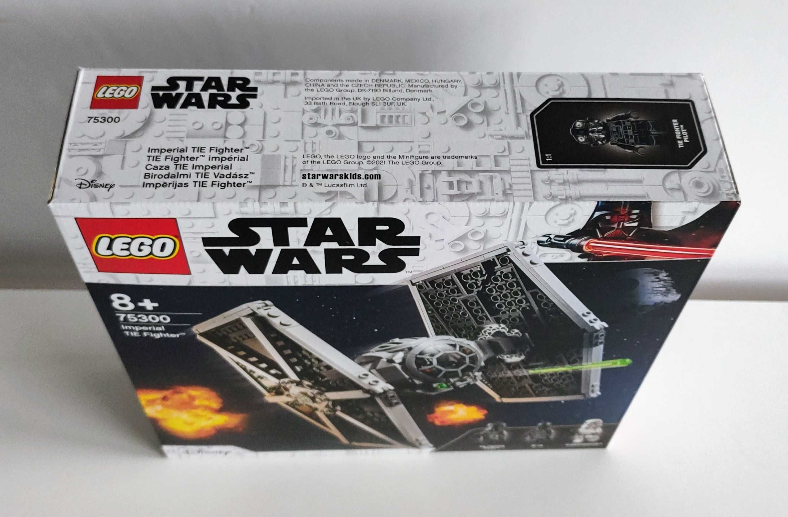 Lego Star Wars 75300 Imperialny myśliwiec TIE (nowe)