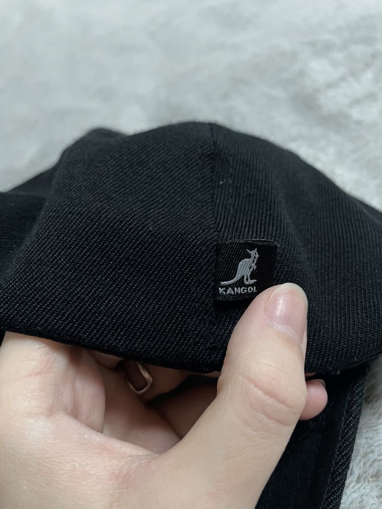 Кепка kangol оригінал, чорна кепка кангол