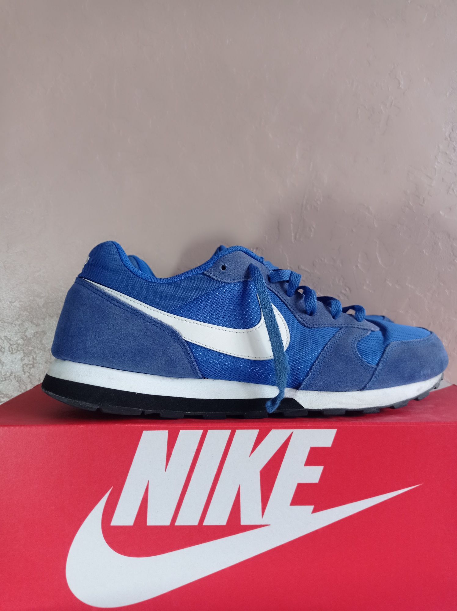 Nike MD Runner 2 , Оригинал , Синие , 45 размер , Идеальное состояние