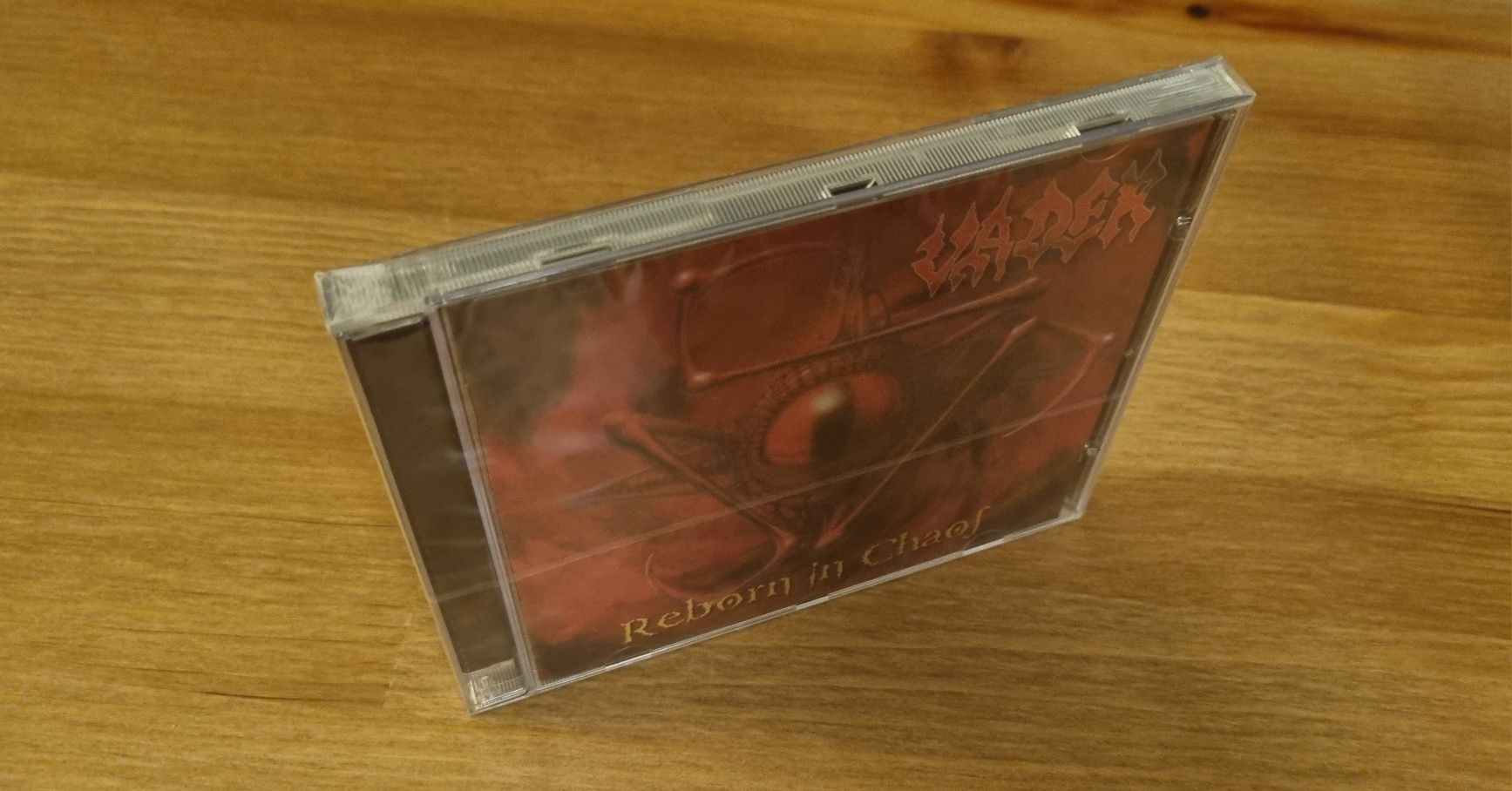 Vader Reborn In Chaos CD *NOWA* 2012 Hammerheart Jewelcase Netherlands