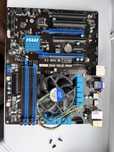 msi b75a g43 + intel i5 3350p + RAM Ballistix Sport, DDR3, 16gb