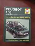 Livros haynes, Rta, Gt. Peugeot 106 e Citroën c3