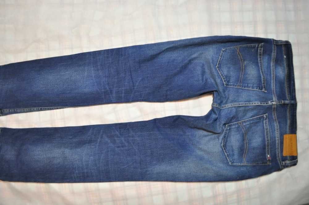 TOMMY HILFIGER 100cm 36/34 męskie spodnie jeansowe stretch s2v