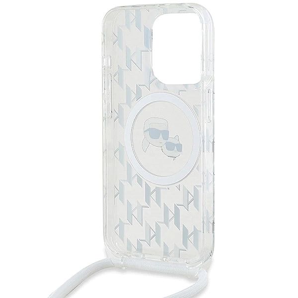 Etui Karl Lagerfeld IML Crossbody Monogram Karl & Choupette Head MagSa