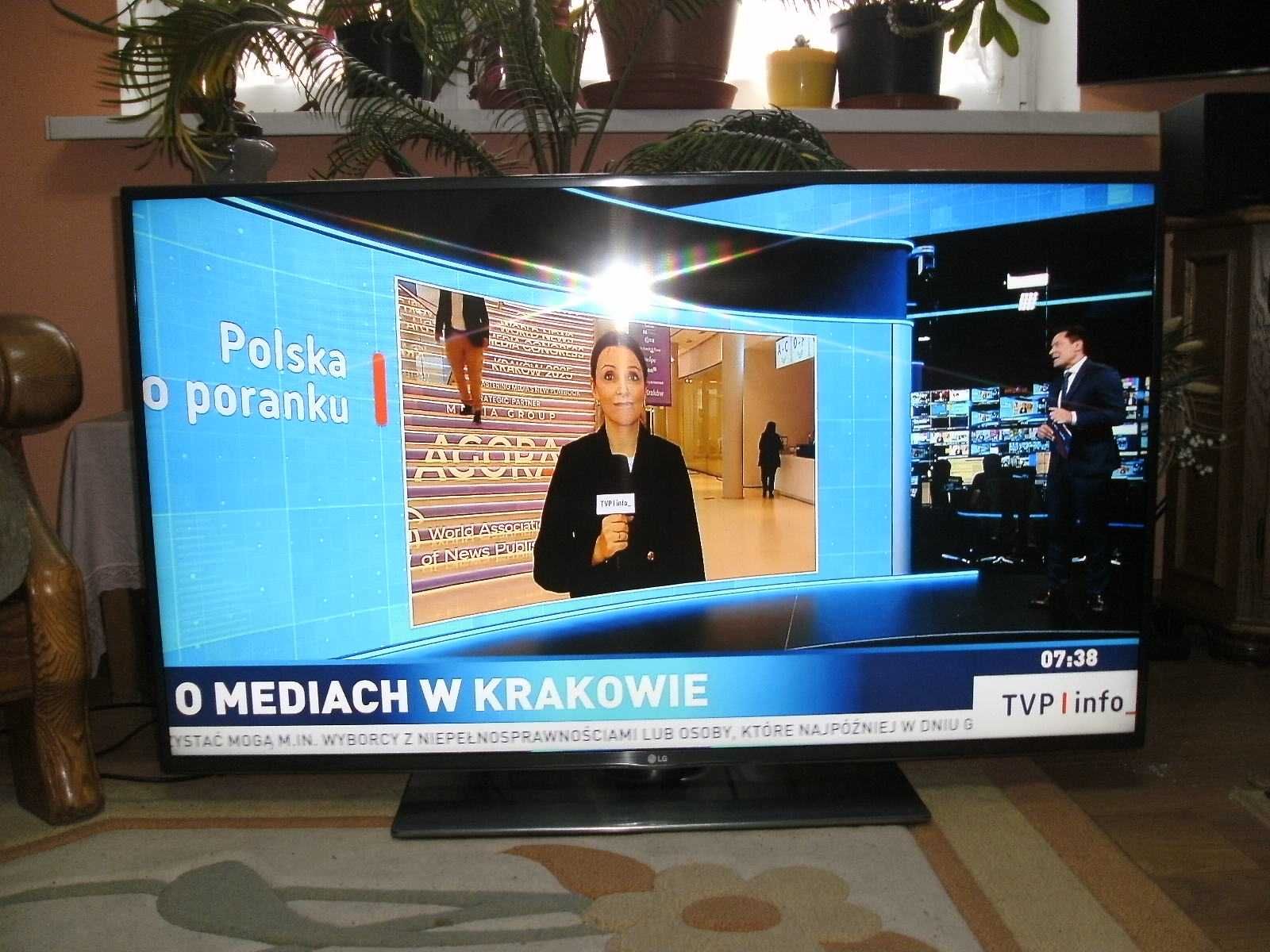 LG 50"- Smart TV z WiFi- 3D- WebOS- YouTube itp. Wysyłka