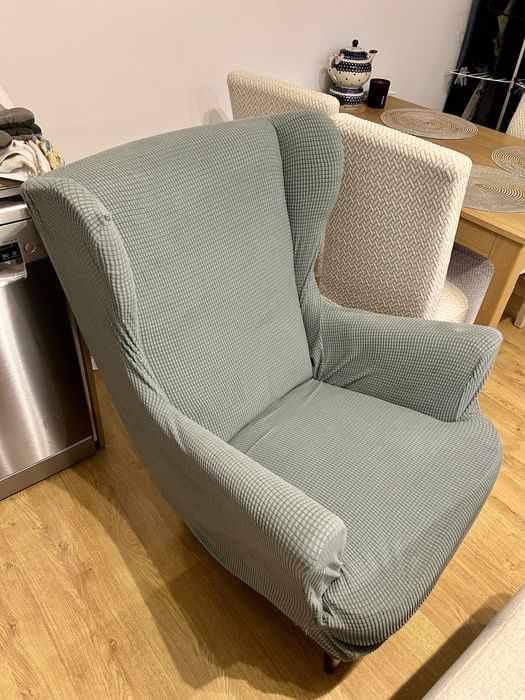 Fotel Strandmon Ikea uszak