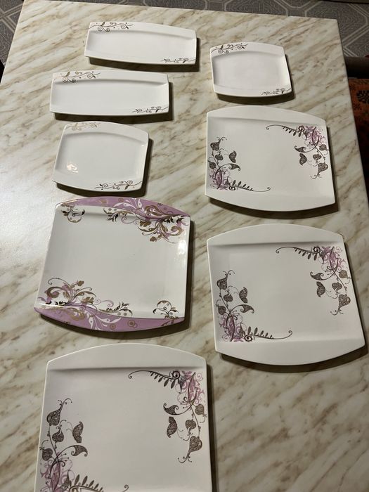 Новий сервіз, столовий посуд