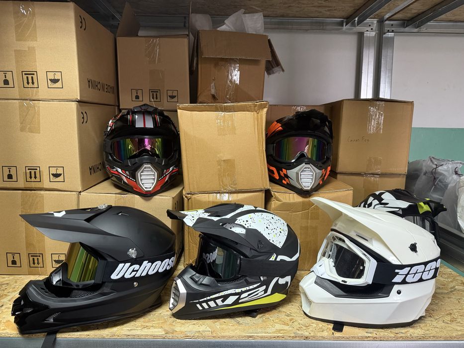 Мотошолом шлем для мотоцикла шолом мотоекіп кросовий єндуро