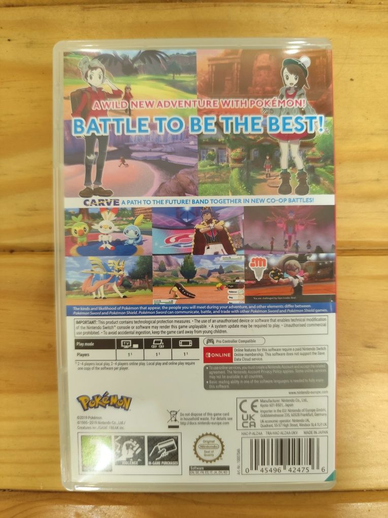Pokémon Sword NOVO