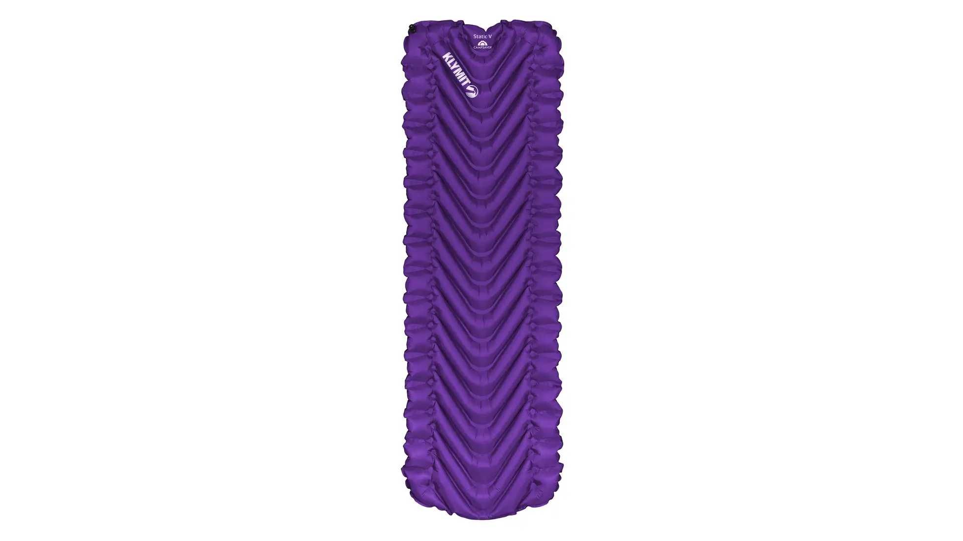 Klymit Static V Purple USA-778 надувний килимок Фіолетовий