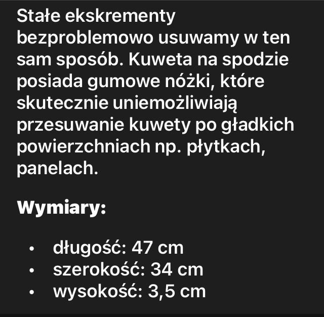 Toaleta dla szczeniąt + podkłady gratis