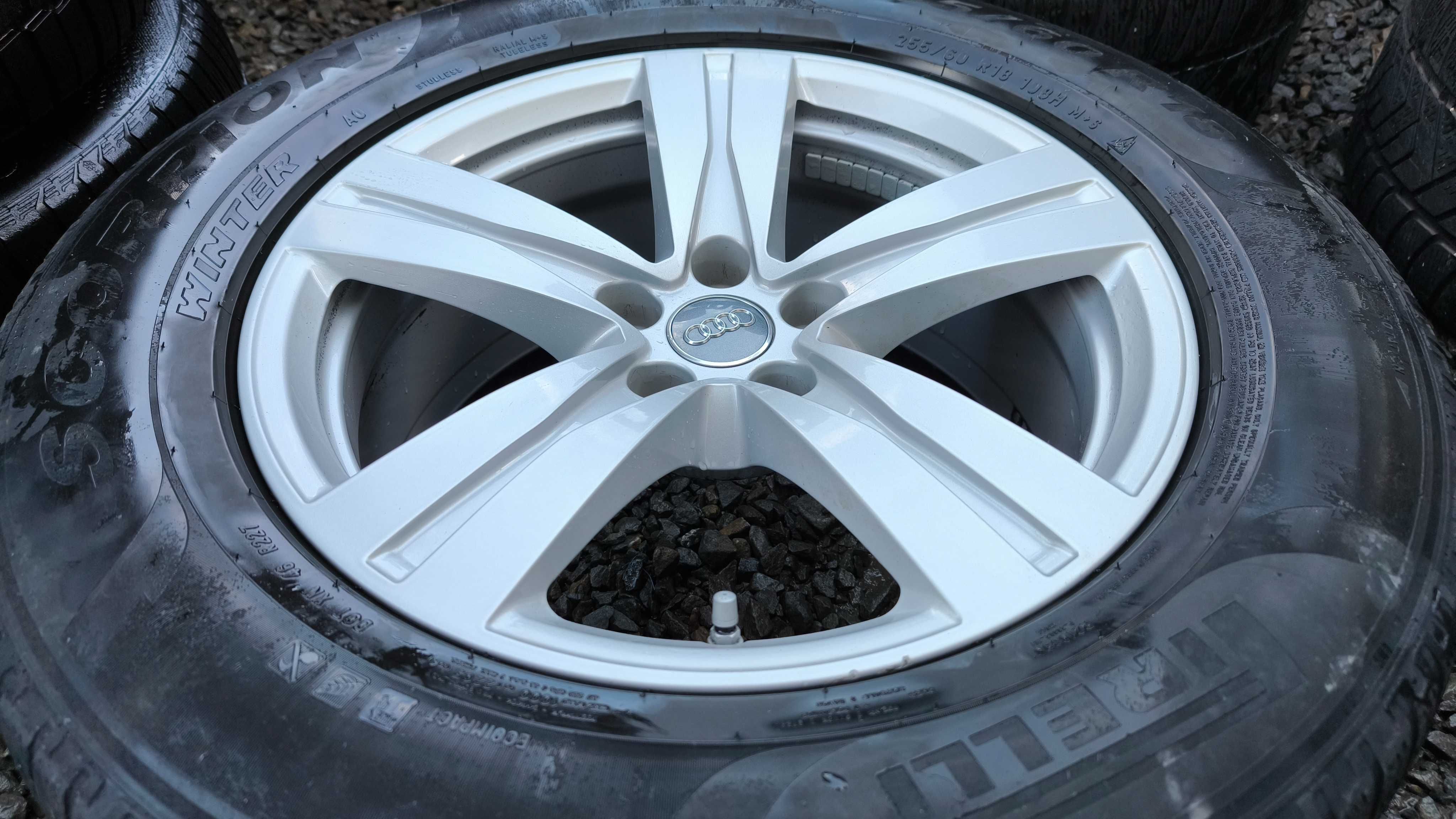 Koła Audi Q5 Q7 Q8 A4 A6 A7 A8 S6 S8 18 cali 5x112 ET25 Opony 255/60