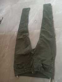 Jeansy khaki rozmiar L