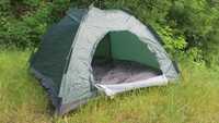 Туристическая палатка автоматическая 4 х местная зелёная 200 х 200 см
