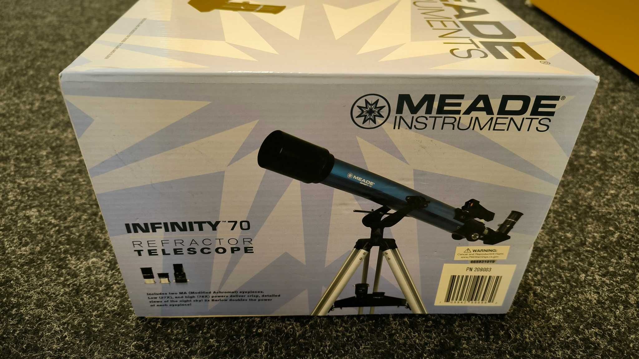 Telescópio Meade Infinity 70