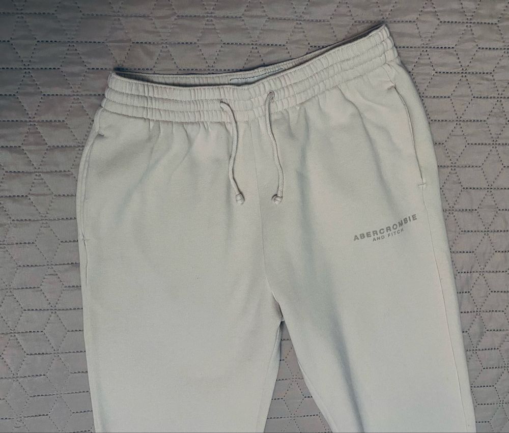 Штани спортивні з начосом abercrombie&fitch
