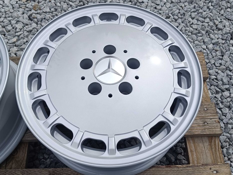 Oryginalne felgi Mercedes Gullideckel 15" W126 6.5J