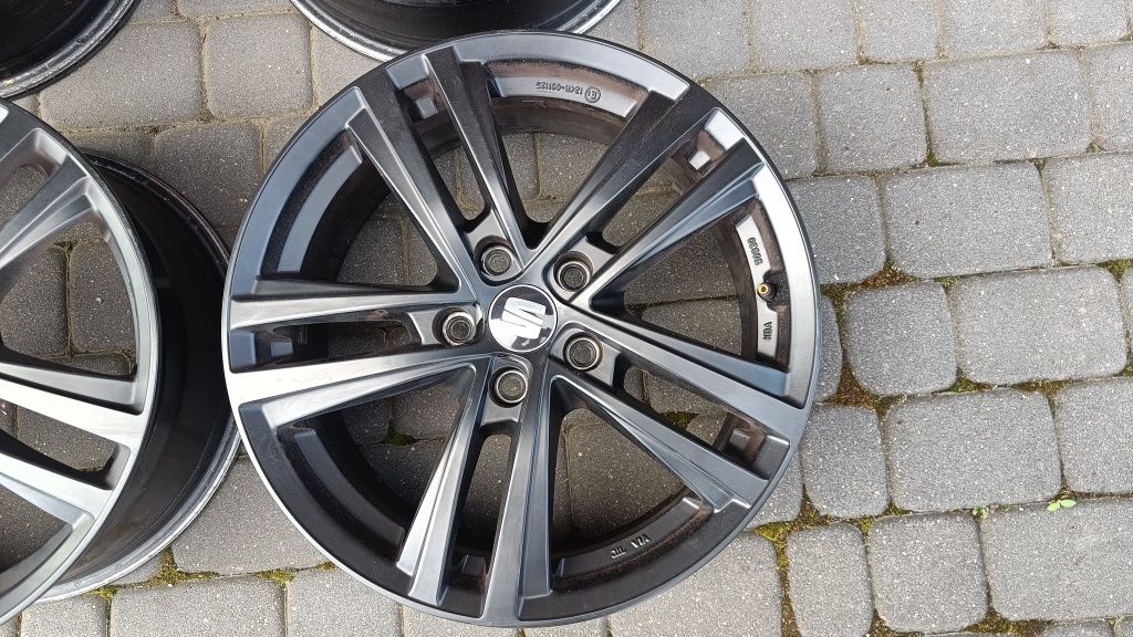 Felgi17 5*112 Seat Ateca Leon Toledo Czarne kpl