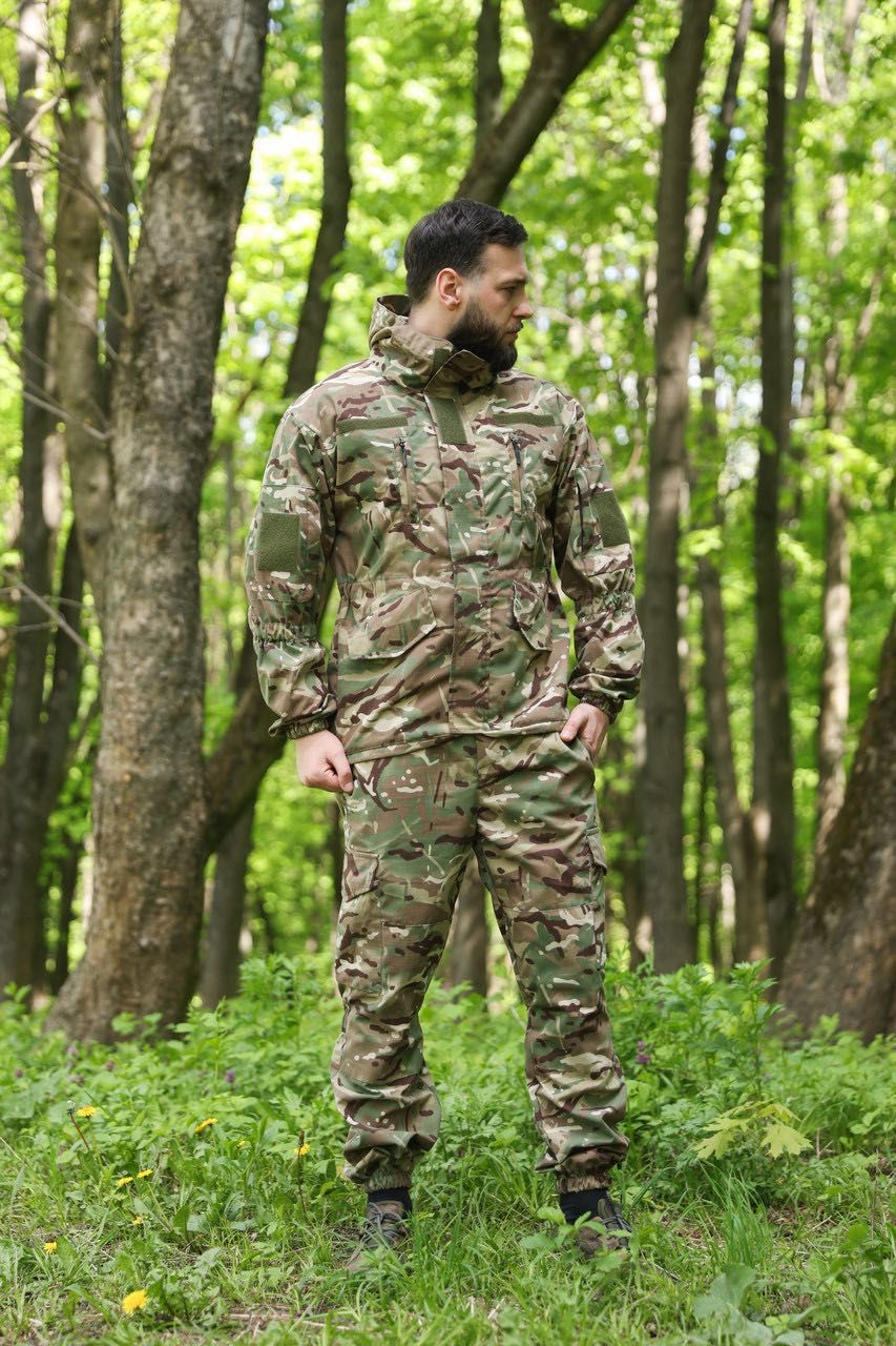 Військова форма горка парка штани піксель зсу мультикам военная кітель