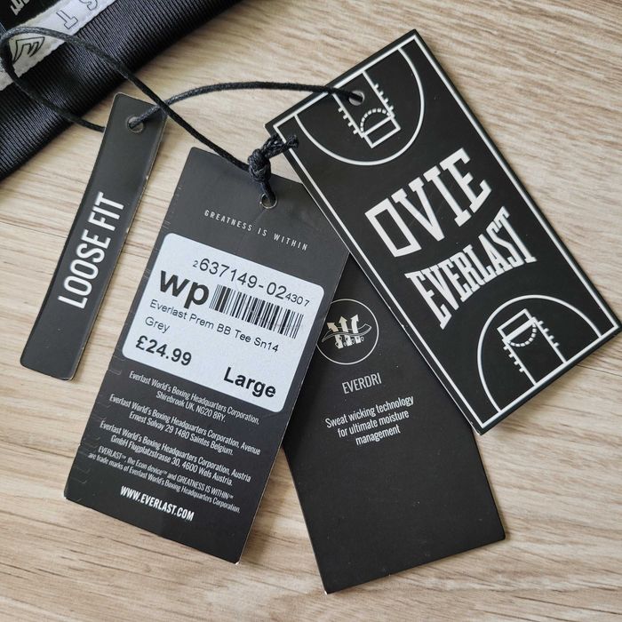 EVERLAST x Ovie розмір L EverDri футболка майка спортивна баскетбольна