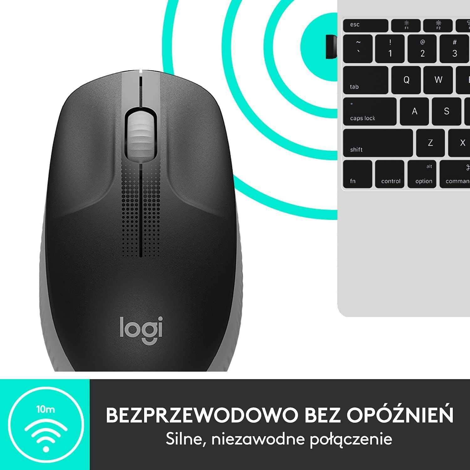 Logitech M190 mysz bezprzewodowa PC laptop