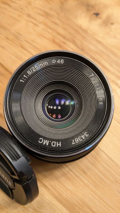 7Artisans 25mm F/1.8 Canon EF-M-Black