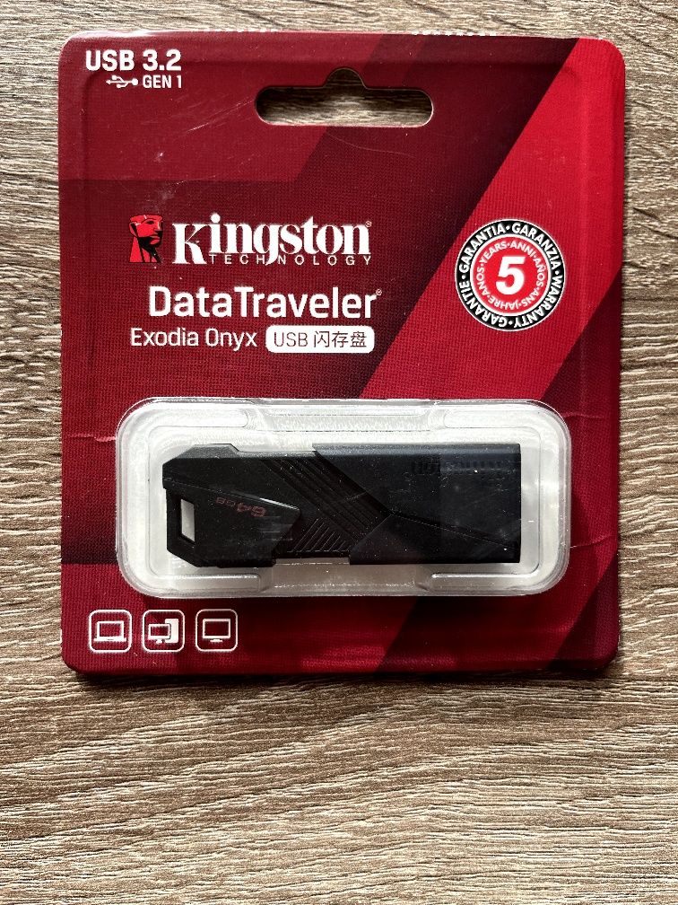 Флешка Kingston 64 gb USB 3.2