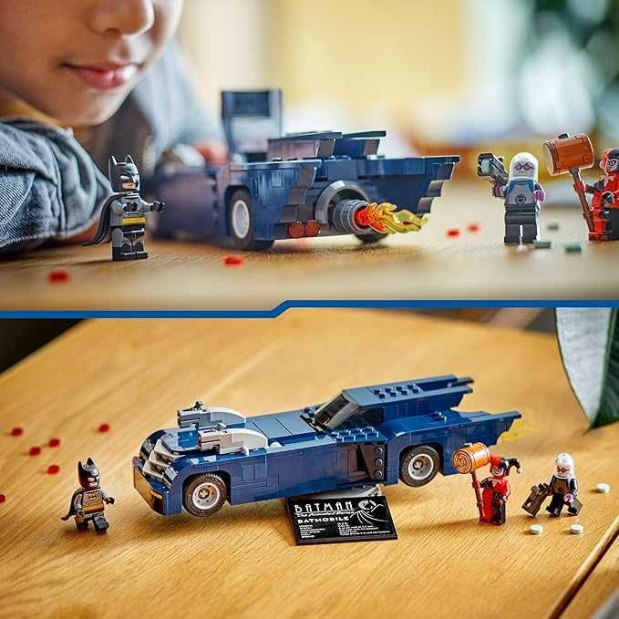 LEGO 76274 DC Batman com Batmóvel vs. Harley Quinn e Mr. Freeze
