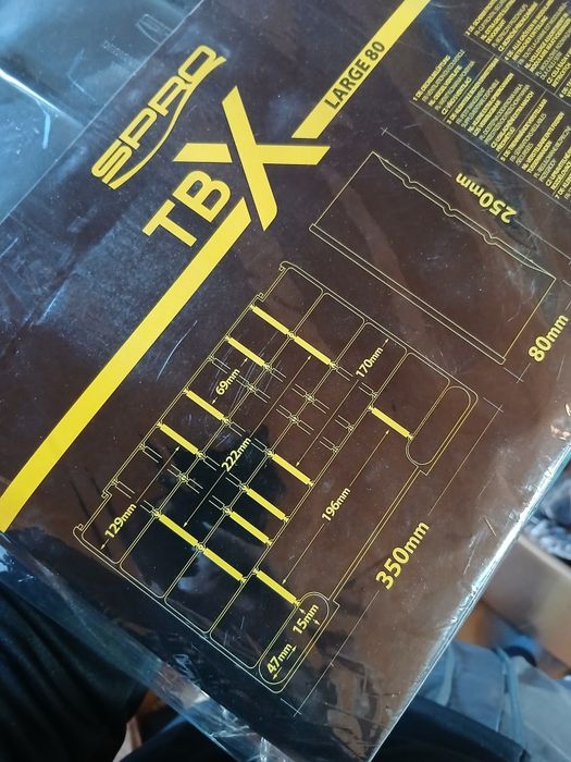 Nowe pudełko wędkarskie spro.