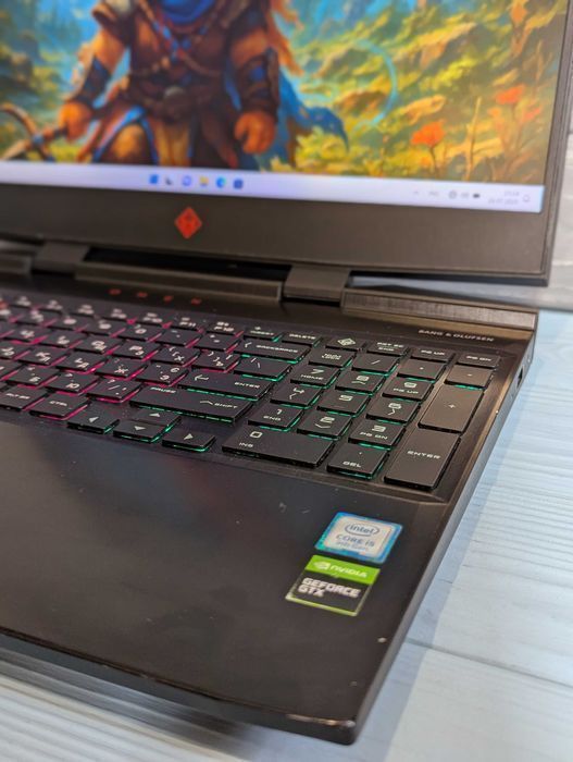 Ігровий HP OMEN GTX 1650 16/480 144 Гц RGB підсвітка