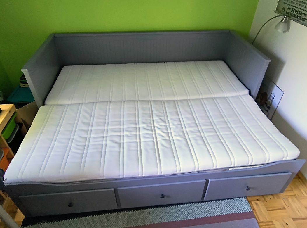 Łóżko używane HEMNES IKEA / odbiór Toruń