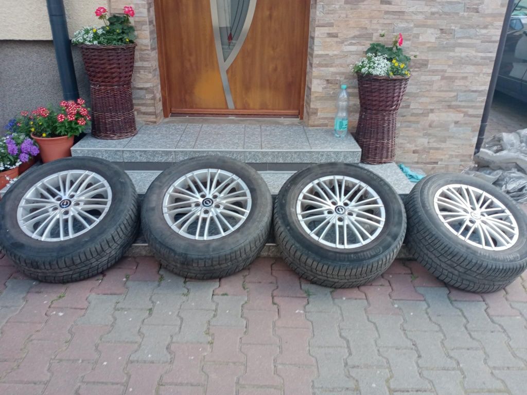 Alufelgi opony zimowe Continental 225/60 R16komplet Opel