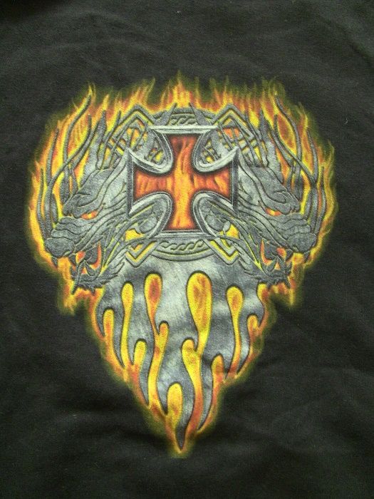 Мужская американская винтаж рэп худи,   HYBRID TEES, раз. L