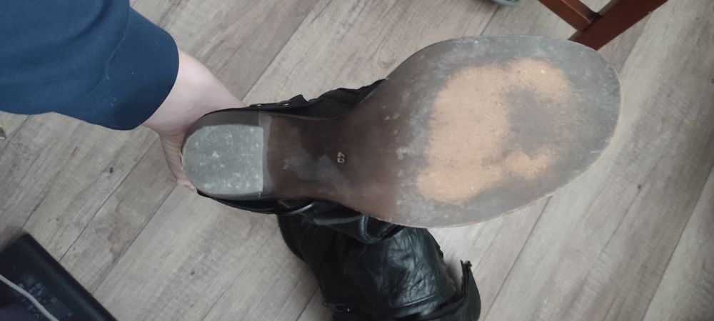 Kozaki Gino Rossi buty skórzane włoskie nowe