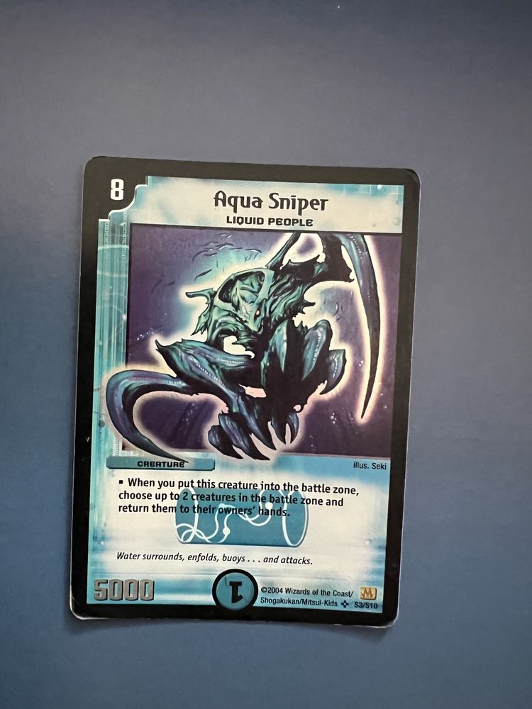 Duel masters Aqua Sniper DM-01