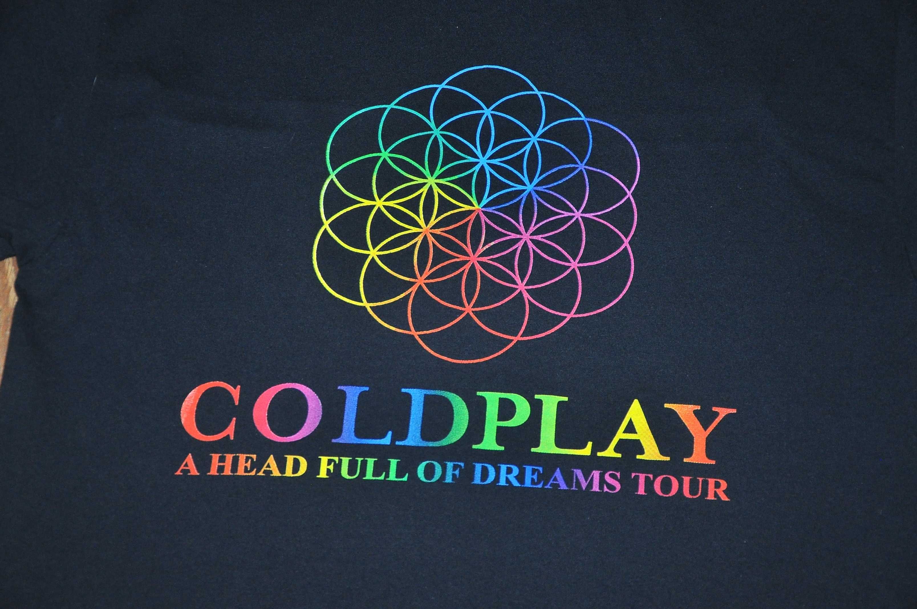 COLDPLAY - A Head Full of Dreams TOUR 2016 - koszulka rozm.XL