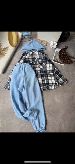 Костюм утепленный с рубашкой