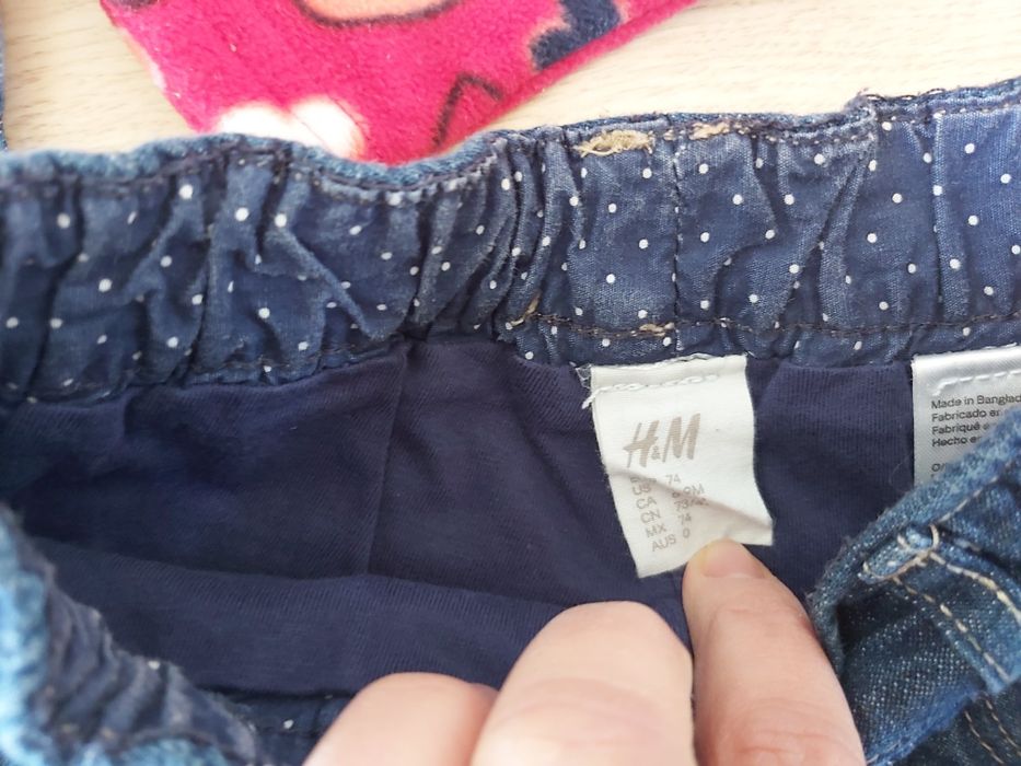 Wiosna Lato Paczka ciuszków 6-9m zara, next, h&m