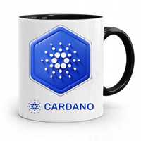 Kubek krypto z nadrukiem - CARDANO ADA - kryptowaluty