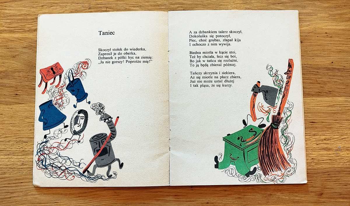 Słoń Trąbalski  Julian Tuwim ilustracje Ignacy Witz 1981 PRL bajka