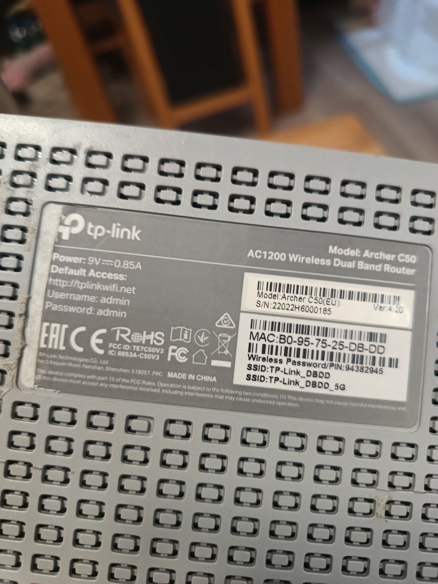 Ruter internetowy TP Link 5G