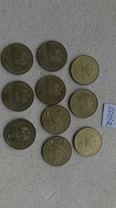 2zł. monety dla kolekcjonera.
