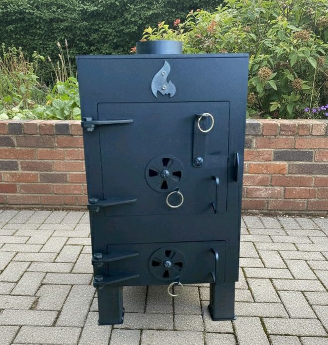 Буржуйка - піч на 30 м² посилена 5 мм / печь буржуйка