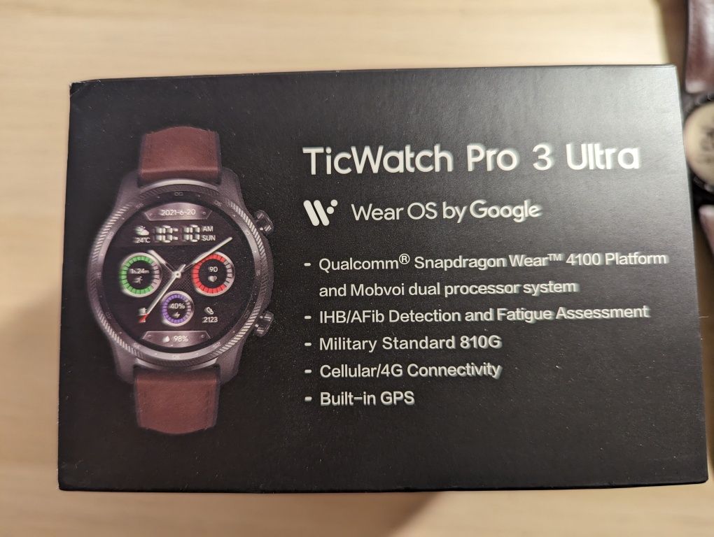 TicWatch Pro 3 Ultra 4G z eSIM