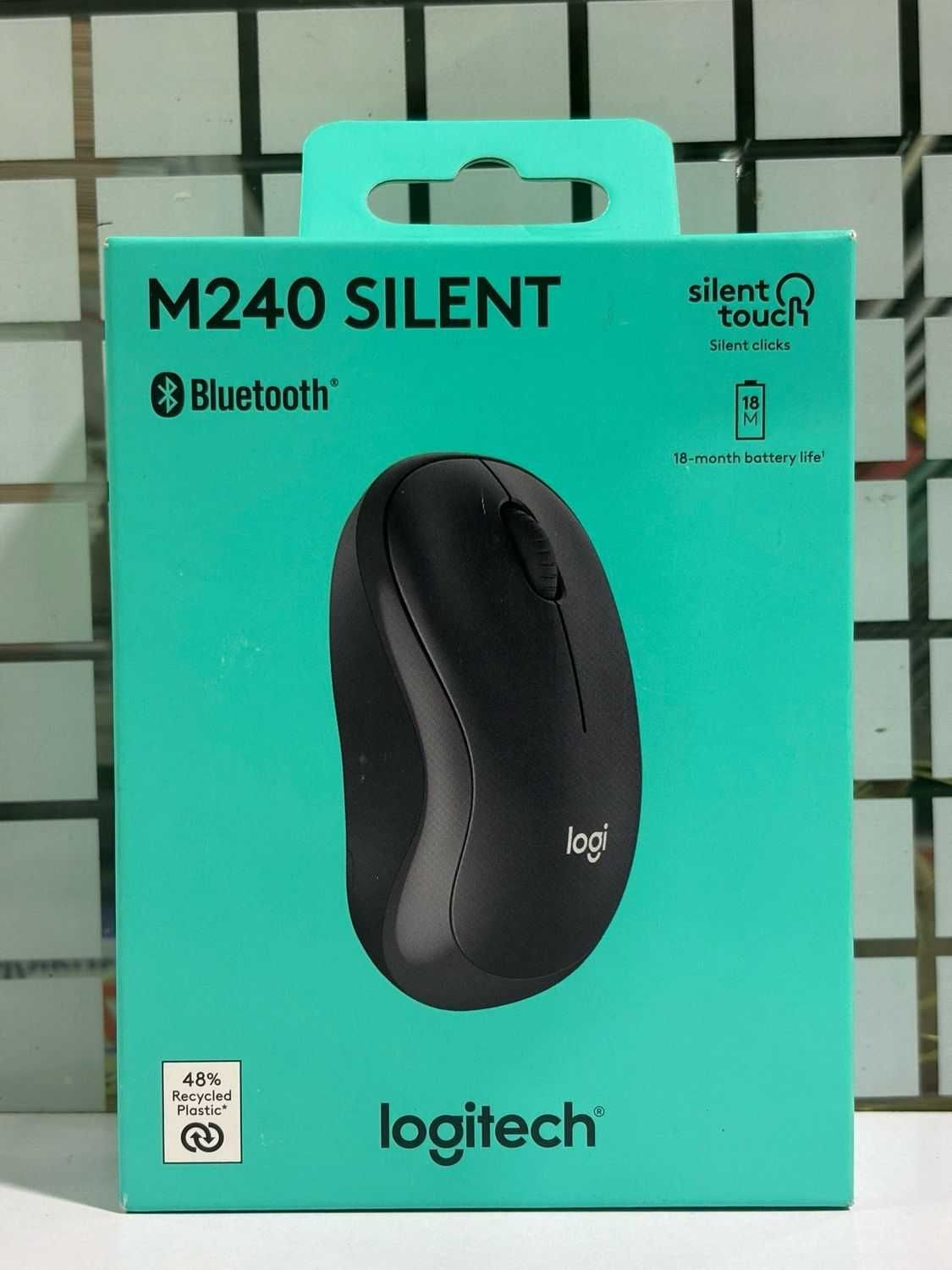 Беспроводная Bluetooth блютуз мышь Mouse Logitech M240 Silent